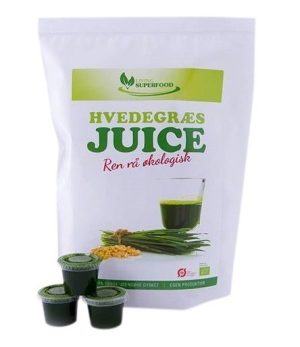 Hvedegræs Juice ØKO - 30stk. bægere a 30ml. Dansk dyrket